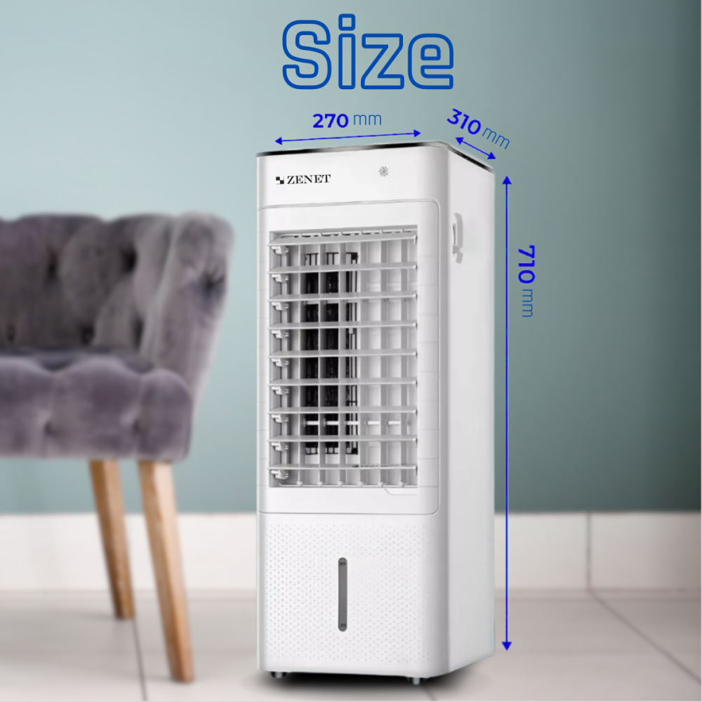 Portable Air Conditioner Zenet ZET-480 | Cooling, Heating